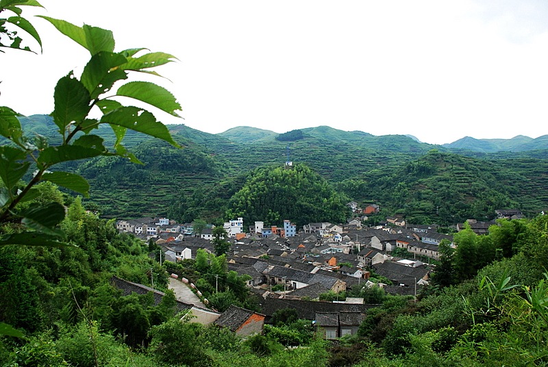 七月山村 摄影 叶韵