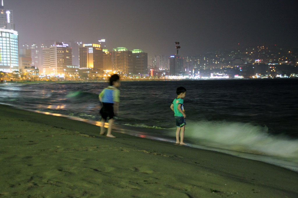 韩国釜山海云台海水浴场 摄影 大漠孤狼于