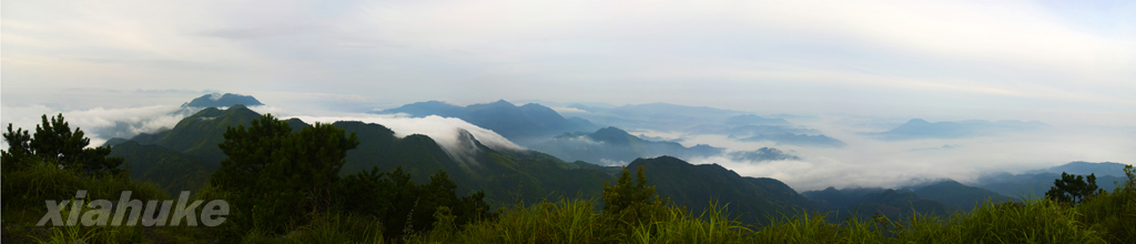 大仙峰云海全景图 摄影 霞湖客