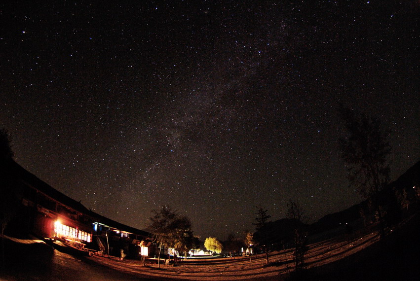 星空 摄影 燕子王