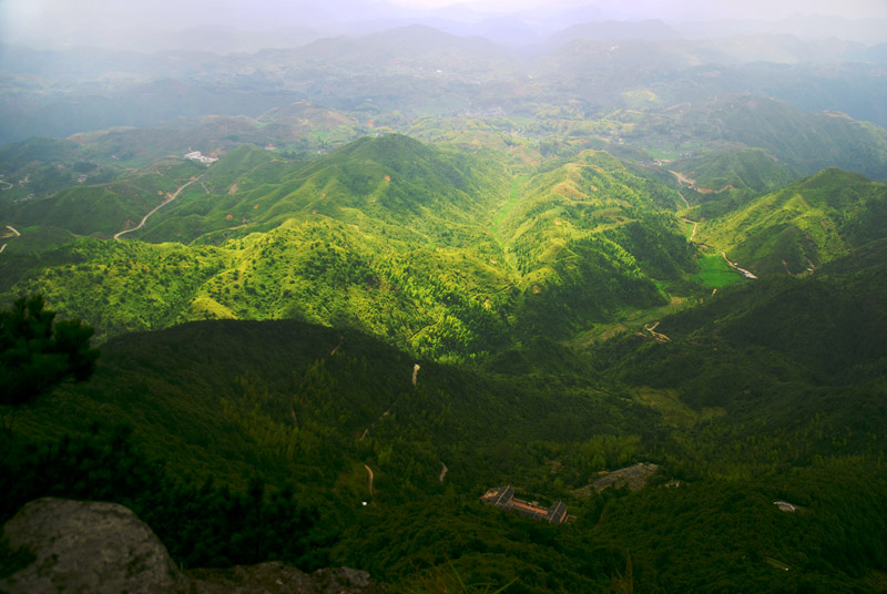 一览众山小 摄影 霞湖客