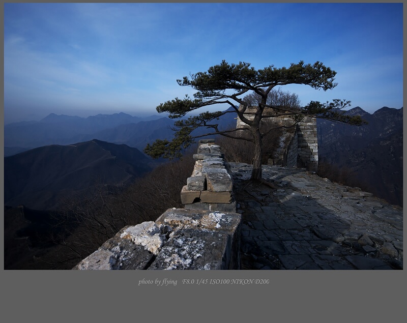 箭扣 摄影 行走的山