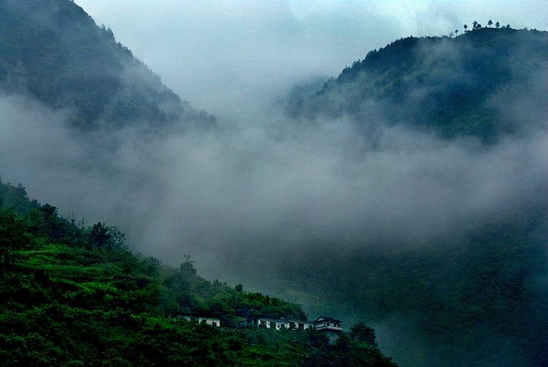 巫山人家 摄影 明心