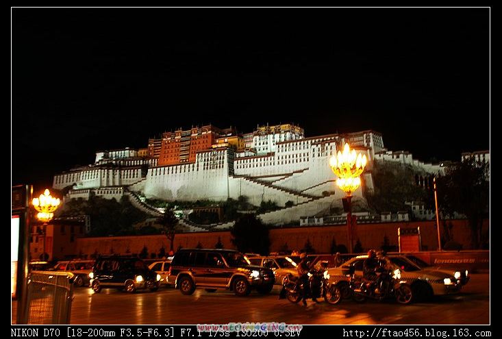 布宫的 夜 摄影 成都涛哥