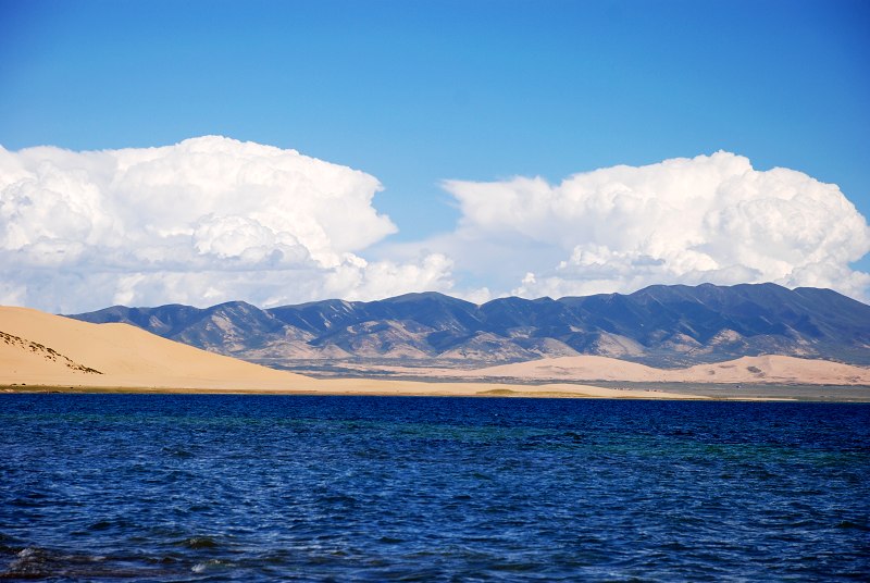 青海湖景 摄影 许许多多