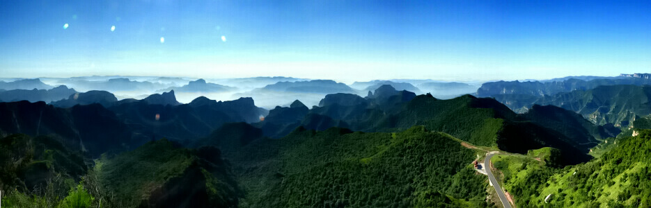 雄奇板山 摄影 山汉进城