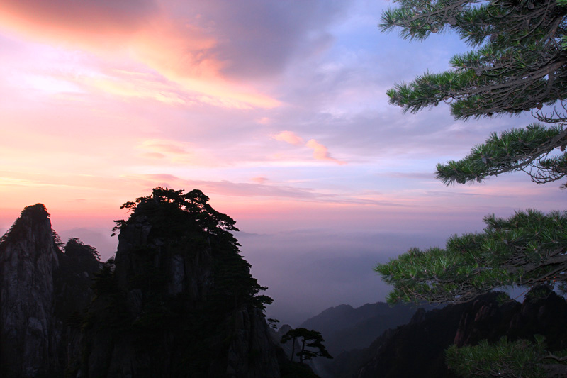 黄山日出云雾 摄影 天使之羽