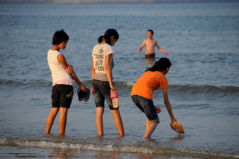 踏海逐浪 摄影 蓝色驴