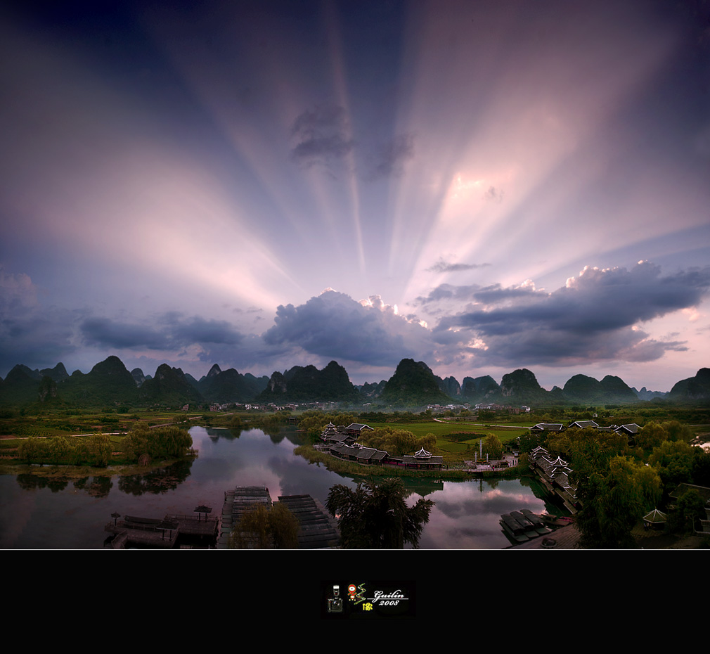 金 光 万 道 摄影 阳朔美景