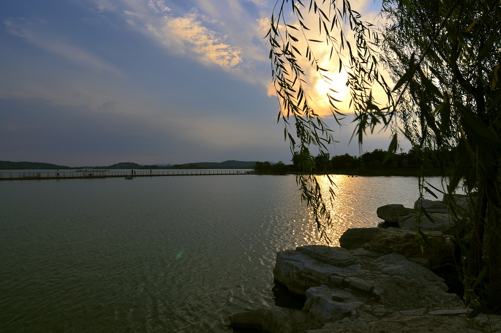 湖畔夕照 4 摄影 二泉印月