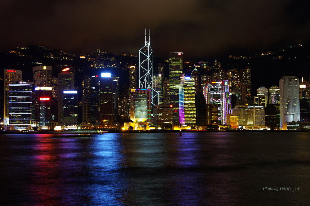 HongKong維多利亞海旁夜景 摄影 BETTY201380