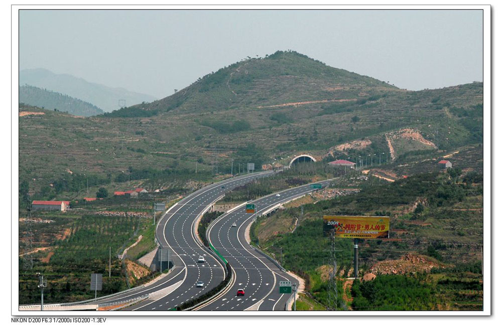 山间高速公路 摄影 莱州人