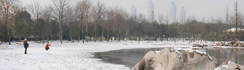 拍雪景 摄影 快乐的小虎