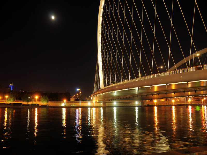 海河夜景 摄影 渔夫码头