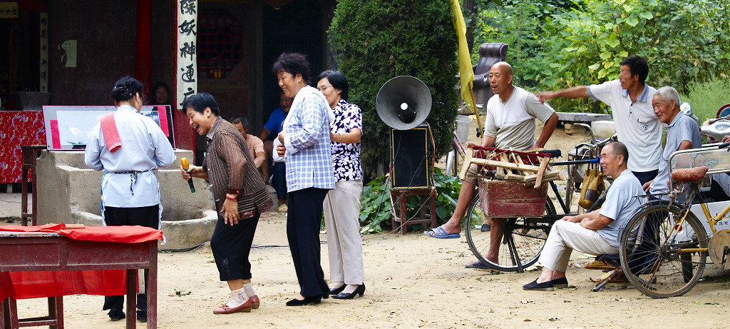 社戏 摄影 惬意人生