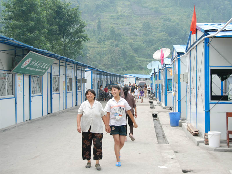 【汶川地震】－白鹿回水村安置房 摄影 湖光虾影