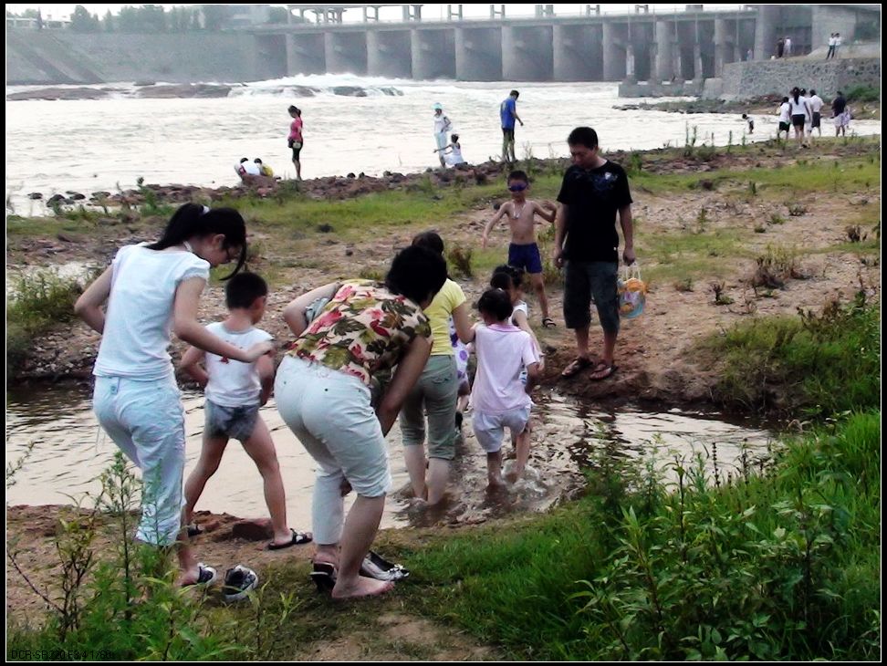 夏日黄昏 摄影 华绿