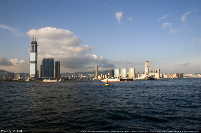 维多利亚港 摄影 深圳虎