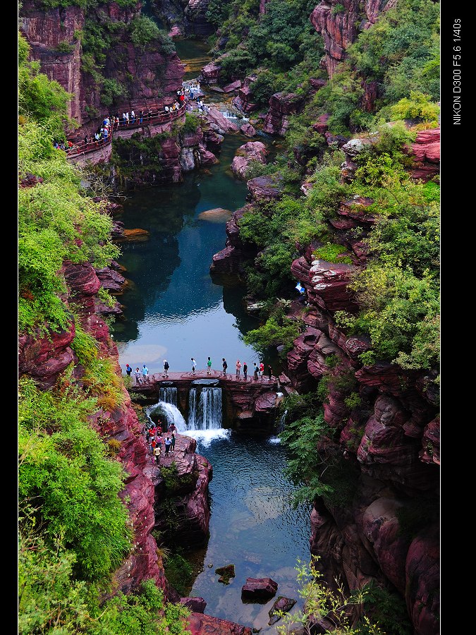 云台山风光＿红石峡 摄影 惹却