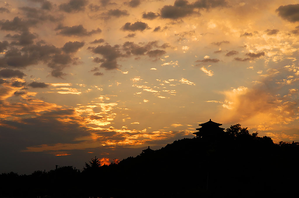 皇城夕照 摄影 醉卧看云倦