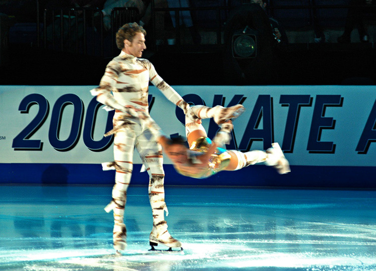 冰上舞者——法国选手佩查拉特/布扎特 摄影 流连忘返