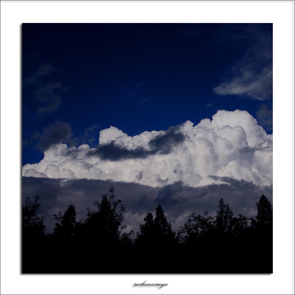 “雪山”云涌 摄影 苏州笑雨