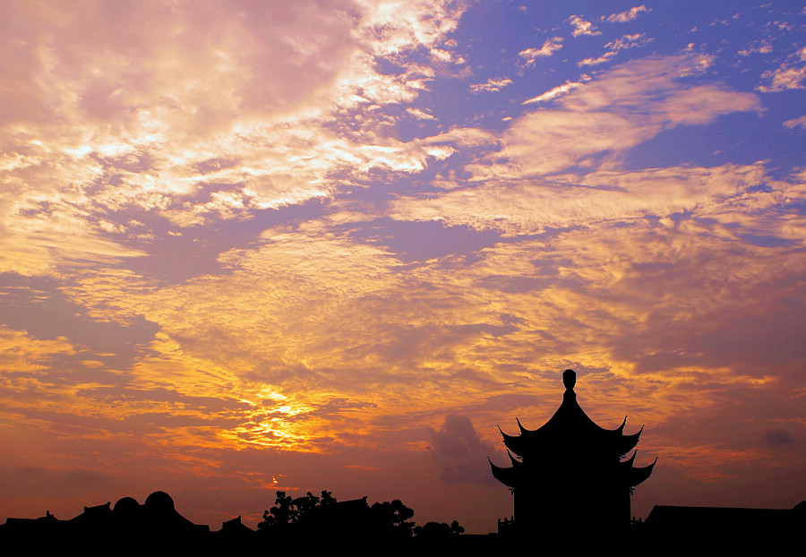 苏州阊门外夕照 摄影 句吴潜人