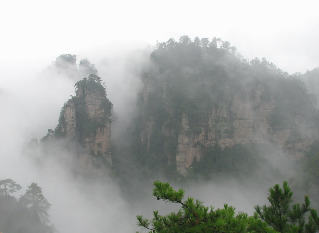 烟雨张家界 摄影 唐哥