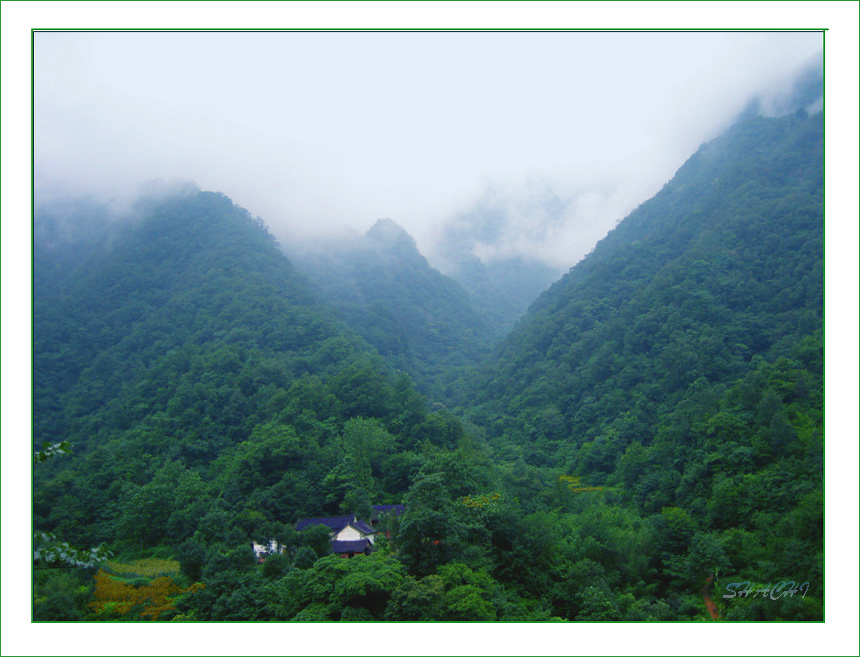 深山人家 摄影 沙弛