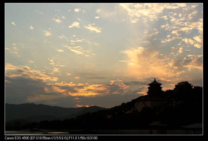 夕阳·古刹 摄影 毛驴太子