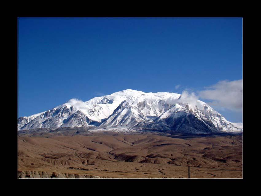 高原雪山 摄影 园艺