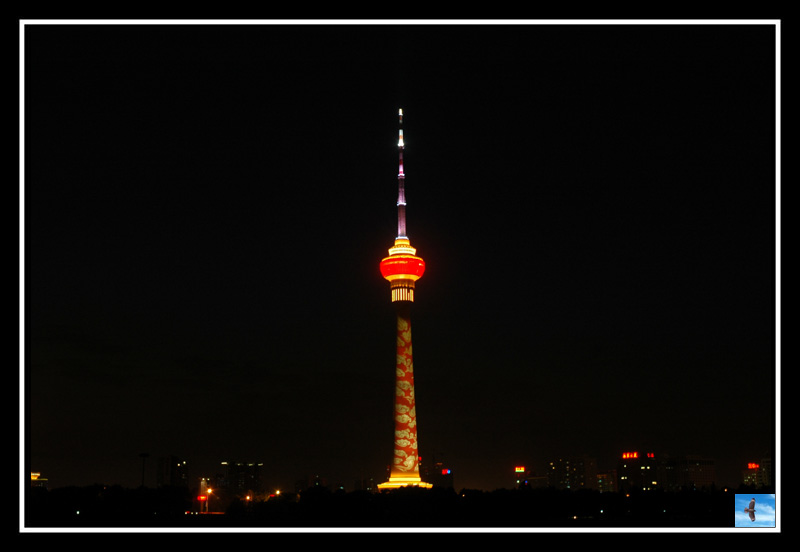 电视塔之夜 摄影 兰天飞鸟