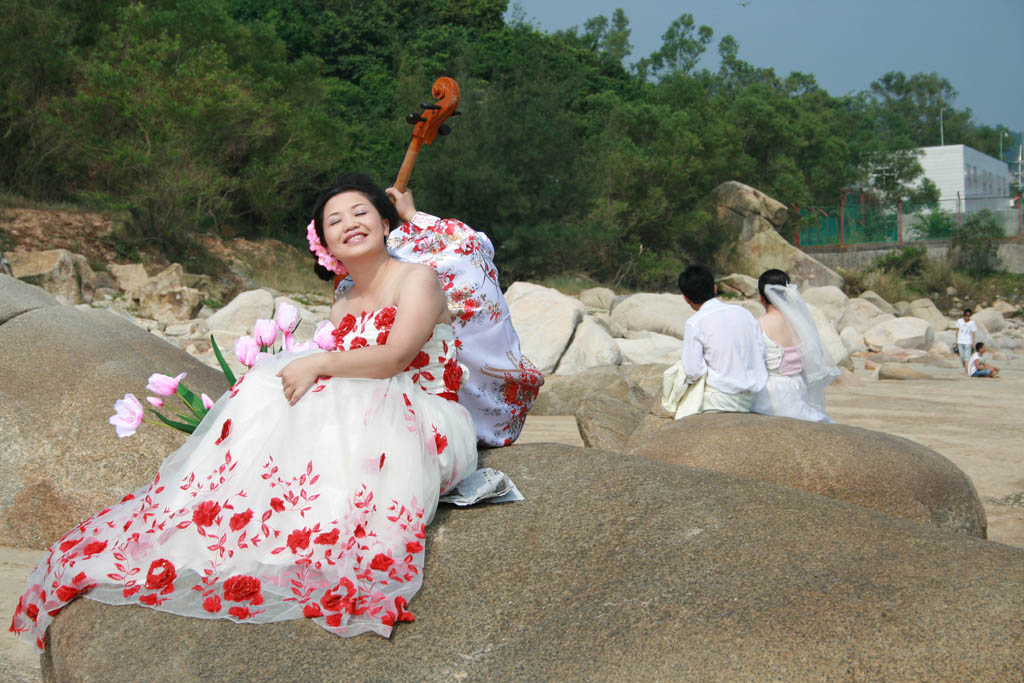 沉浸在幸福中的女人 摄影 俺家老三