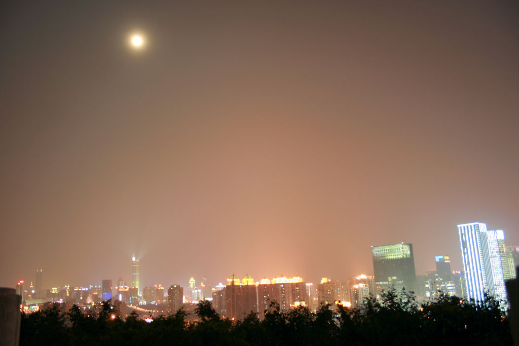 深圳中秋夜景 摄影 贵州神龙