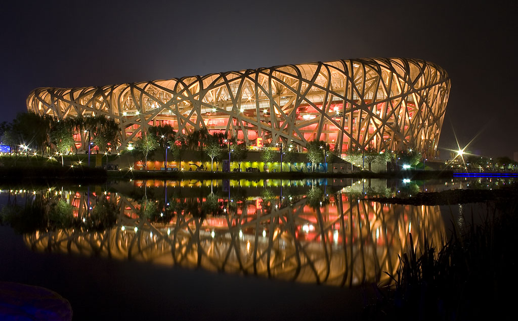 鸟巢夜景 摄影 wbrobert