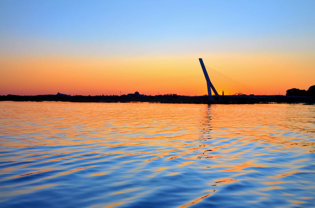 太阳岛系列（五） 摄影 夕阳颂影