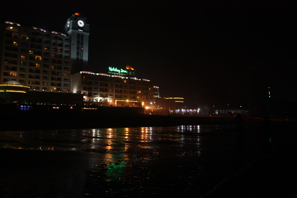 海边夜色 摄影 风雨轻扬