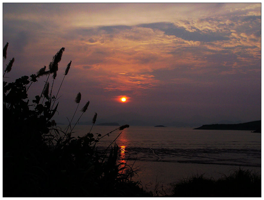 夕阳 摄影 夏雨18