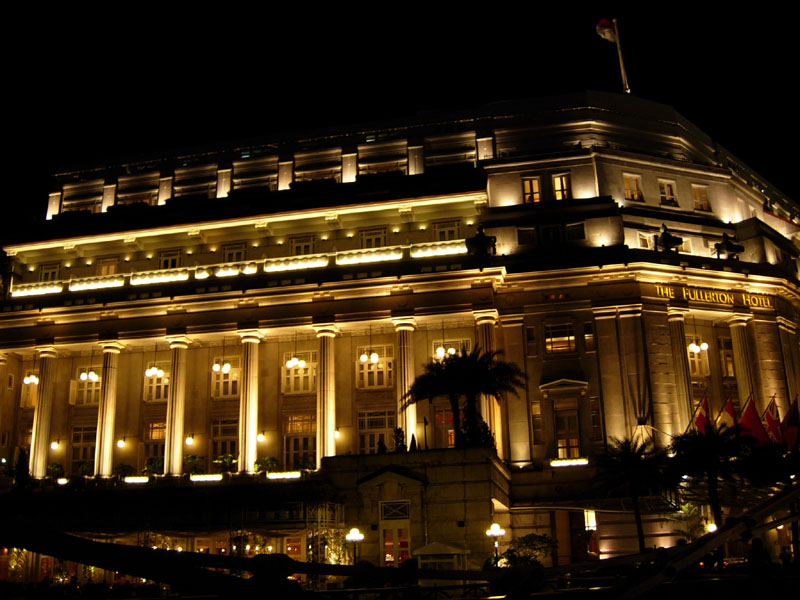 Fullerton Hotel – 夜景1 摄影 七滨逍遥