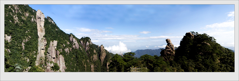 世界自然遗产地-------三清山 摄影 雨过天晴