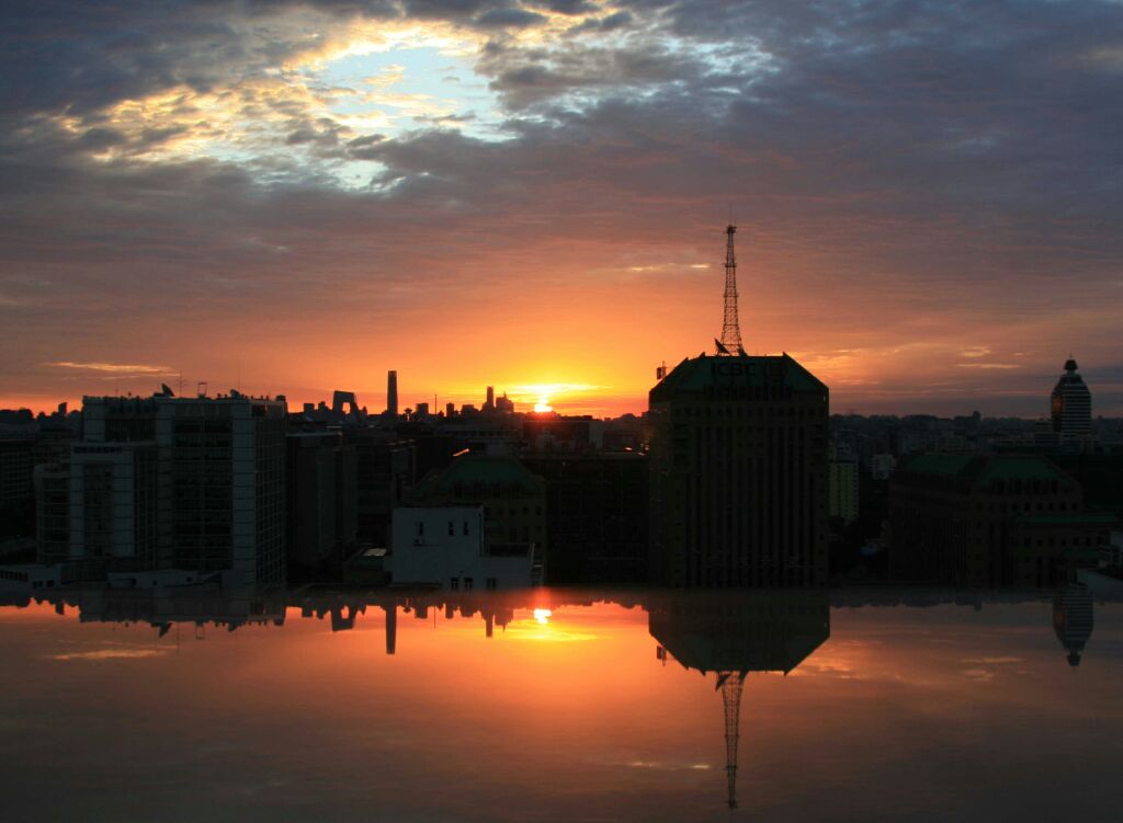 北京的早晨(窗外景致) 摄影 三人