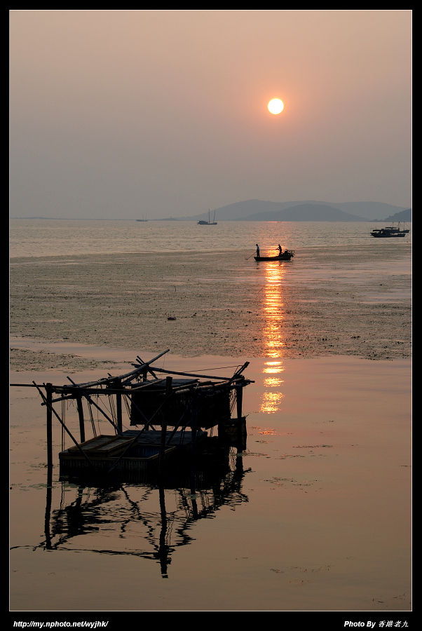 太湖夕阳美-1 摄影 香港老九