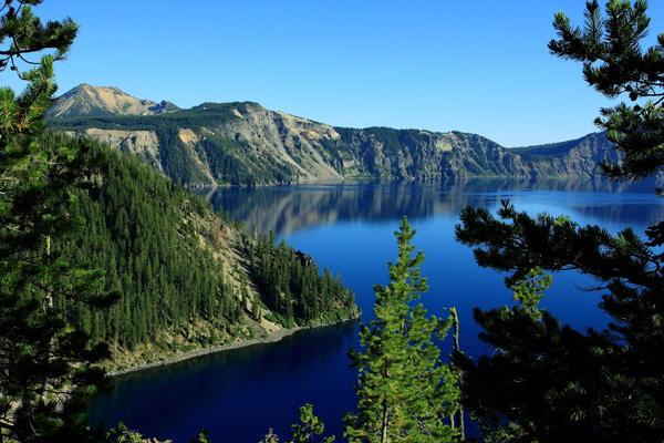 creater lake  火山湖 摄影 jackni