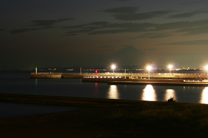 江之岛 —— 夜景 摄影 漂泊的云