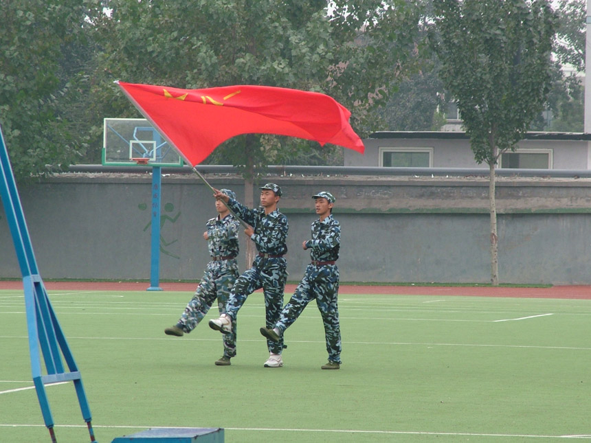 我是一个兵 摄影 夏日斜阳