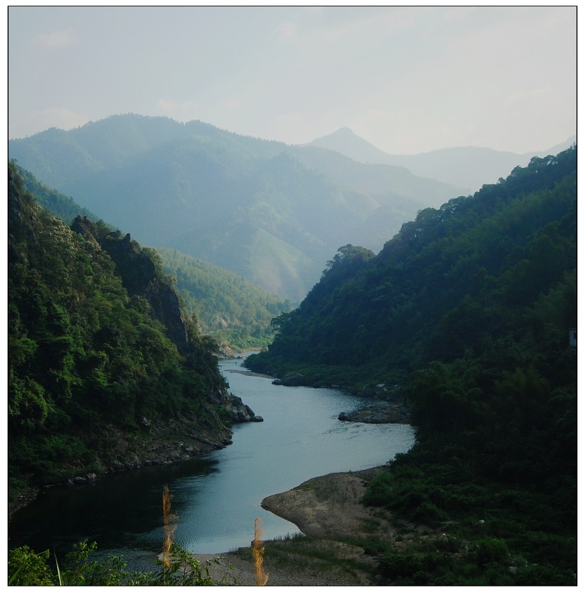 小河弯弯 摄影 云山西河