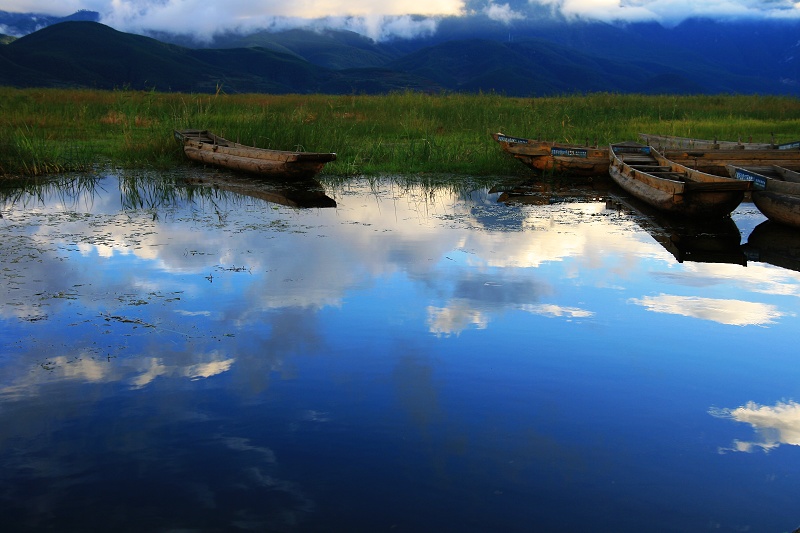 泸沽湖风光 摄影 圣手游医