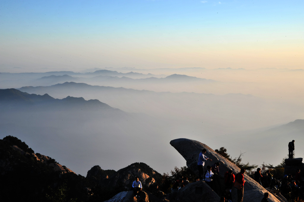 日观峰晨景 摄影 北北西