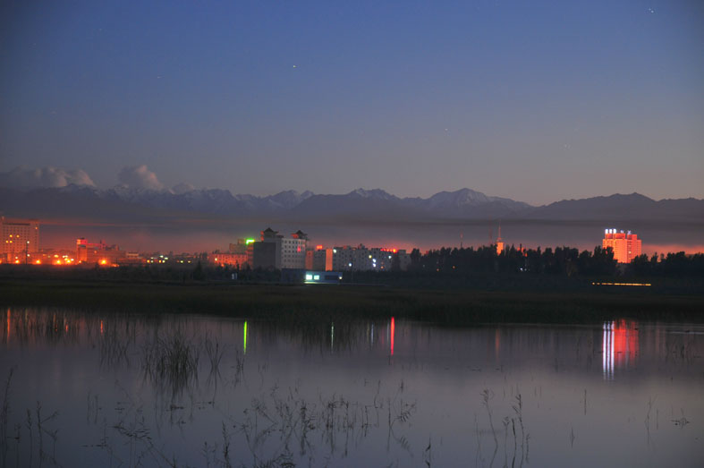 黑河湿地 摄影 weixianghua