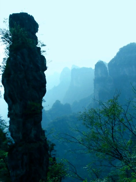 蓝色的山峦 摄影 荆洲大侠